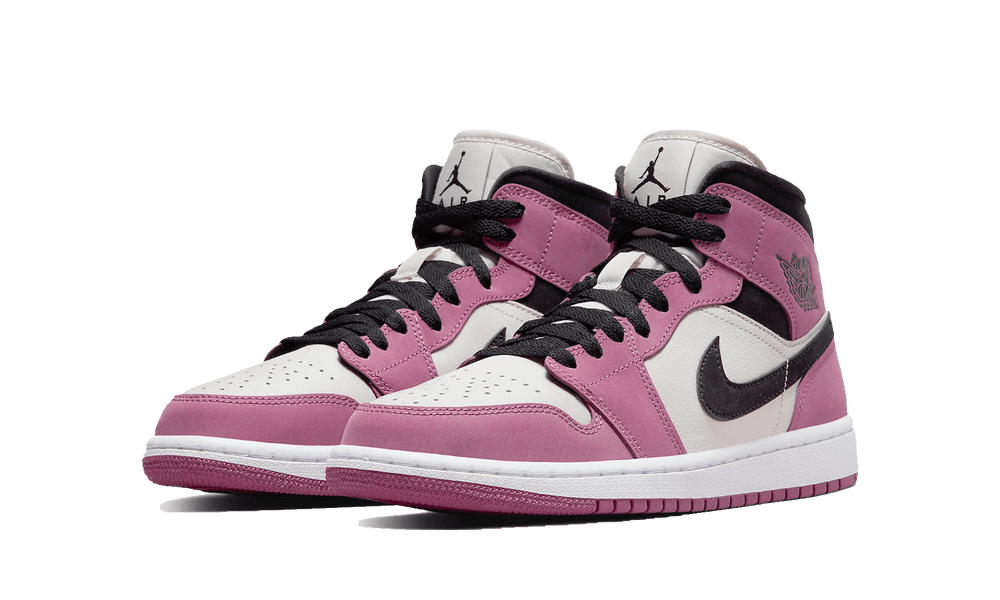 Air Jordan 1 Mid Berry Pink - Trinity Sneakers