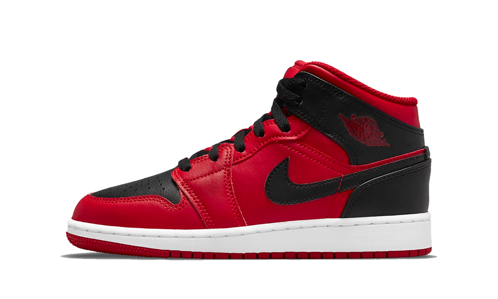 Air Jordan 1 Mid Reverse Bred 2021 - Trinity Sneakers