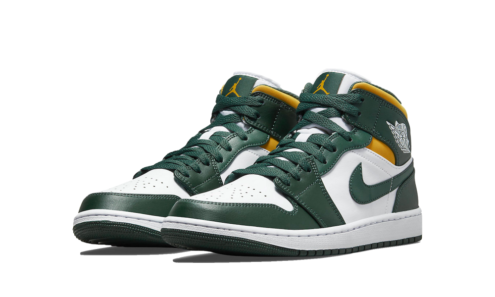 Air Jordan 1 Mid Sonics - Trinity Sneakers