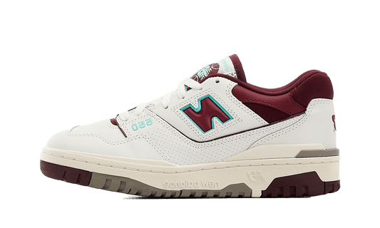 New Balance 550 Burgundy Cyan - Trinity Sneakers