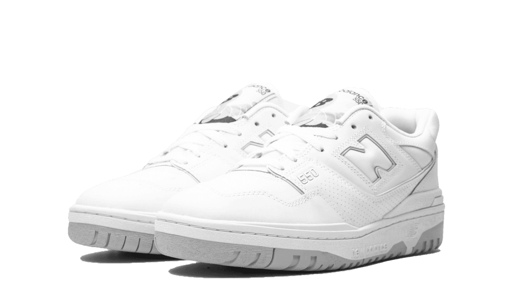 New Balance 550 White Grey - Trinity Sneakers