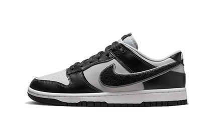 Dunk Low Chenille Swoosh Grey Black - Trinity Sneakers