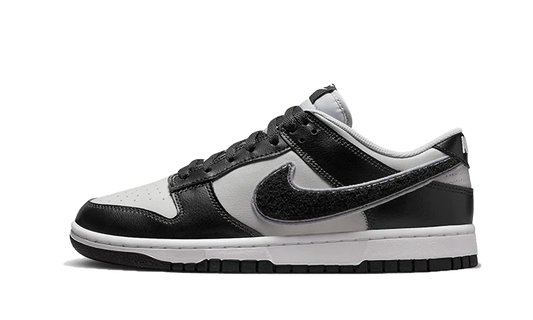 Dunk Low Chenille Swoosh Grey Black - Trinity Sneakers