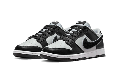 Dunk Low Chenille Swoosh Grey Black - Trinity Sneakers